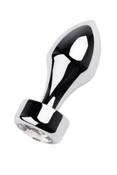 Korek analny Toyfa Metal, 9.5 cm (srebrny)