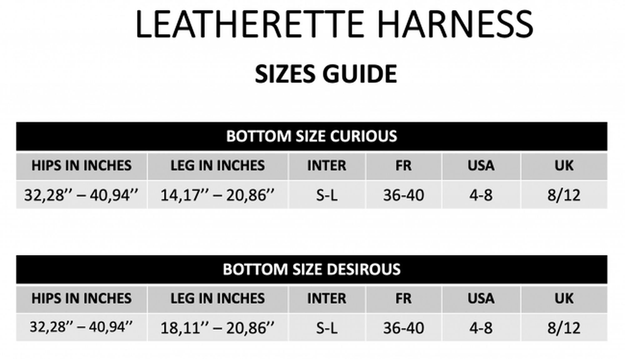 Трусы для страпона Strap-On-Me Leatherette Harness Curious, OS (серый)