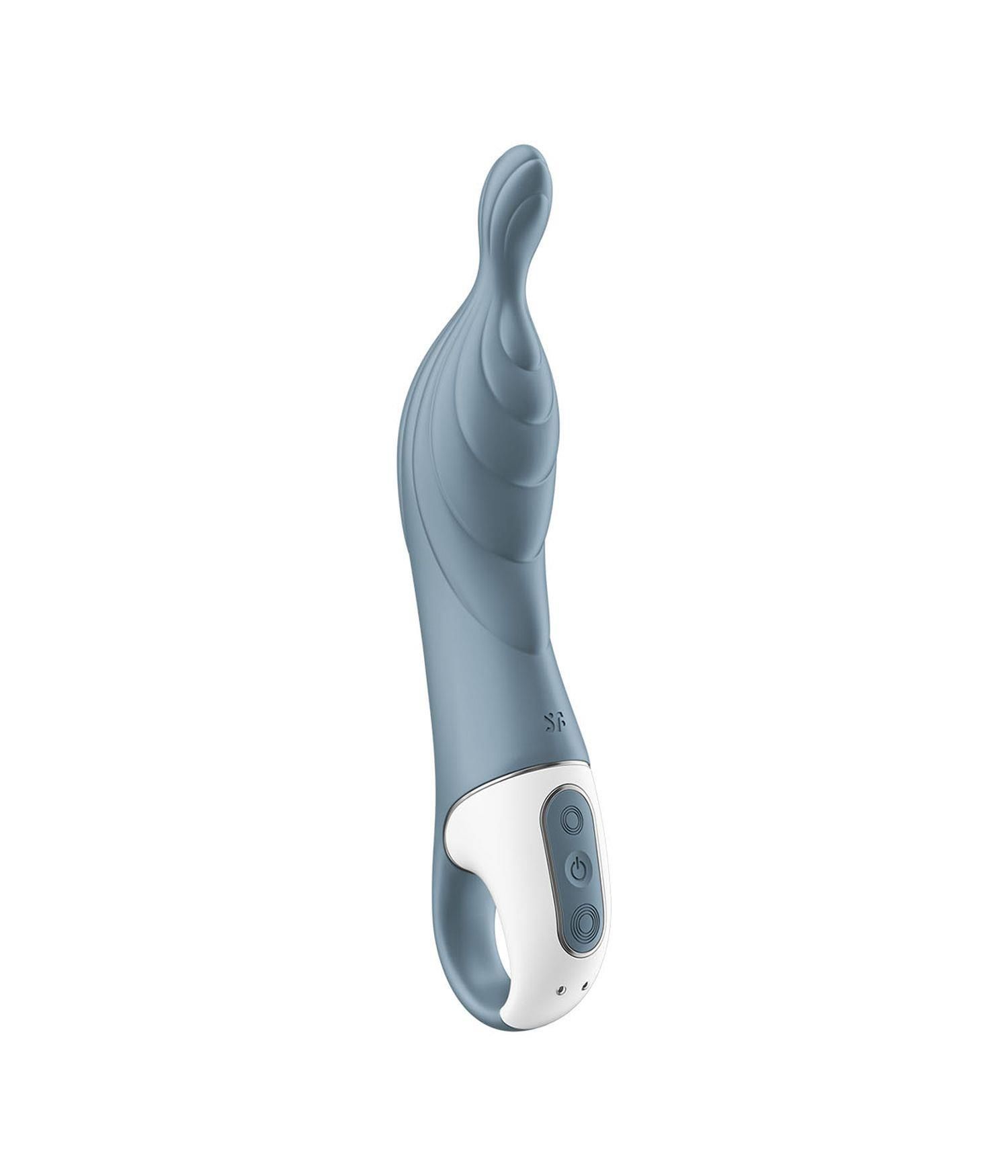 Вибратор Satisfyer A-Mazing 2, 21.7 см (серый)