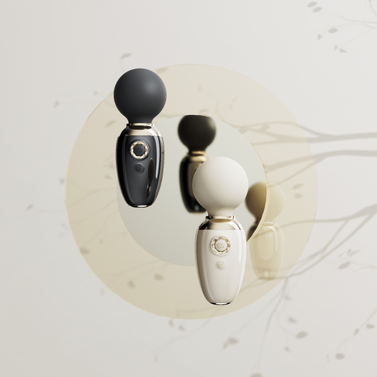 Wibrator łechtaczki Zalo Ava Ivory, 8,9 cm (biały)