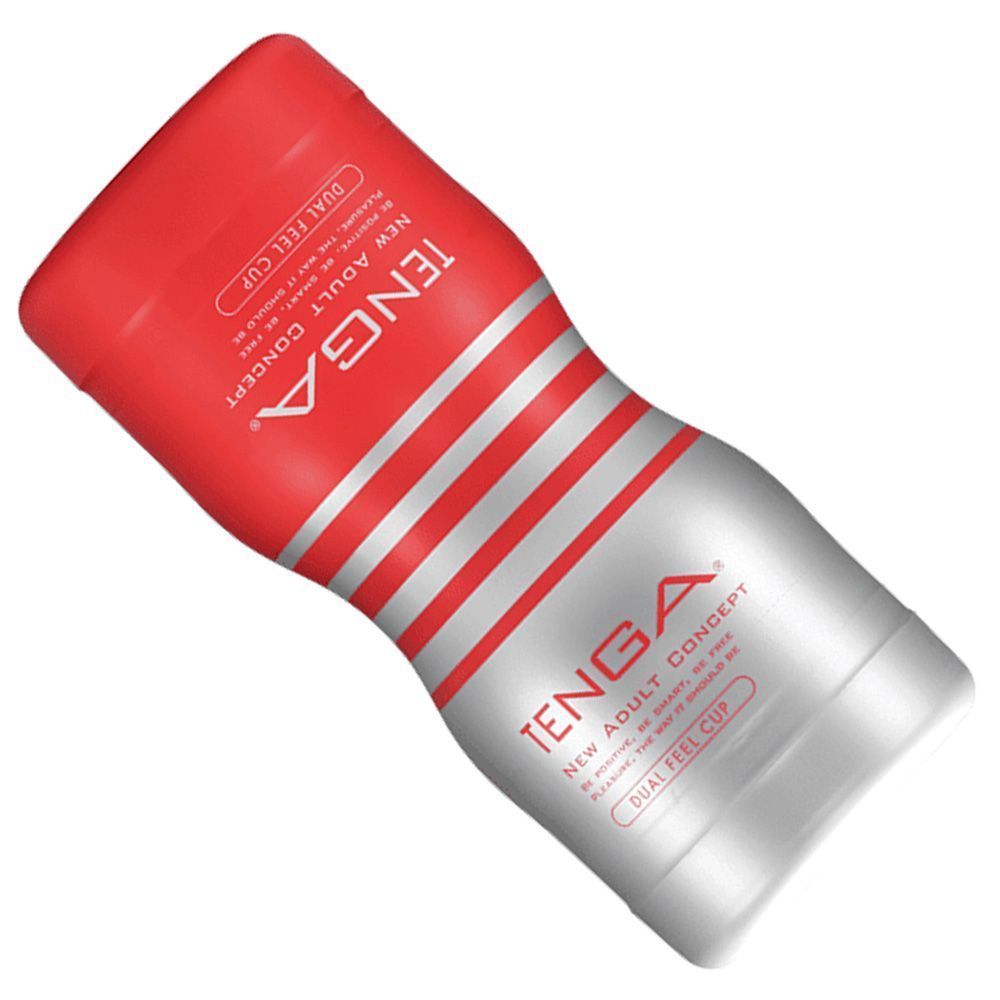 Мастурбатор двусторонний Tenga Dual Feel Cup (белый)