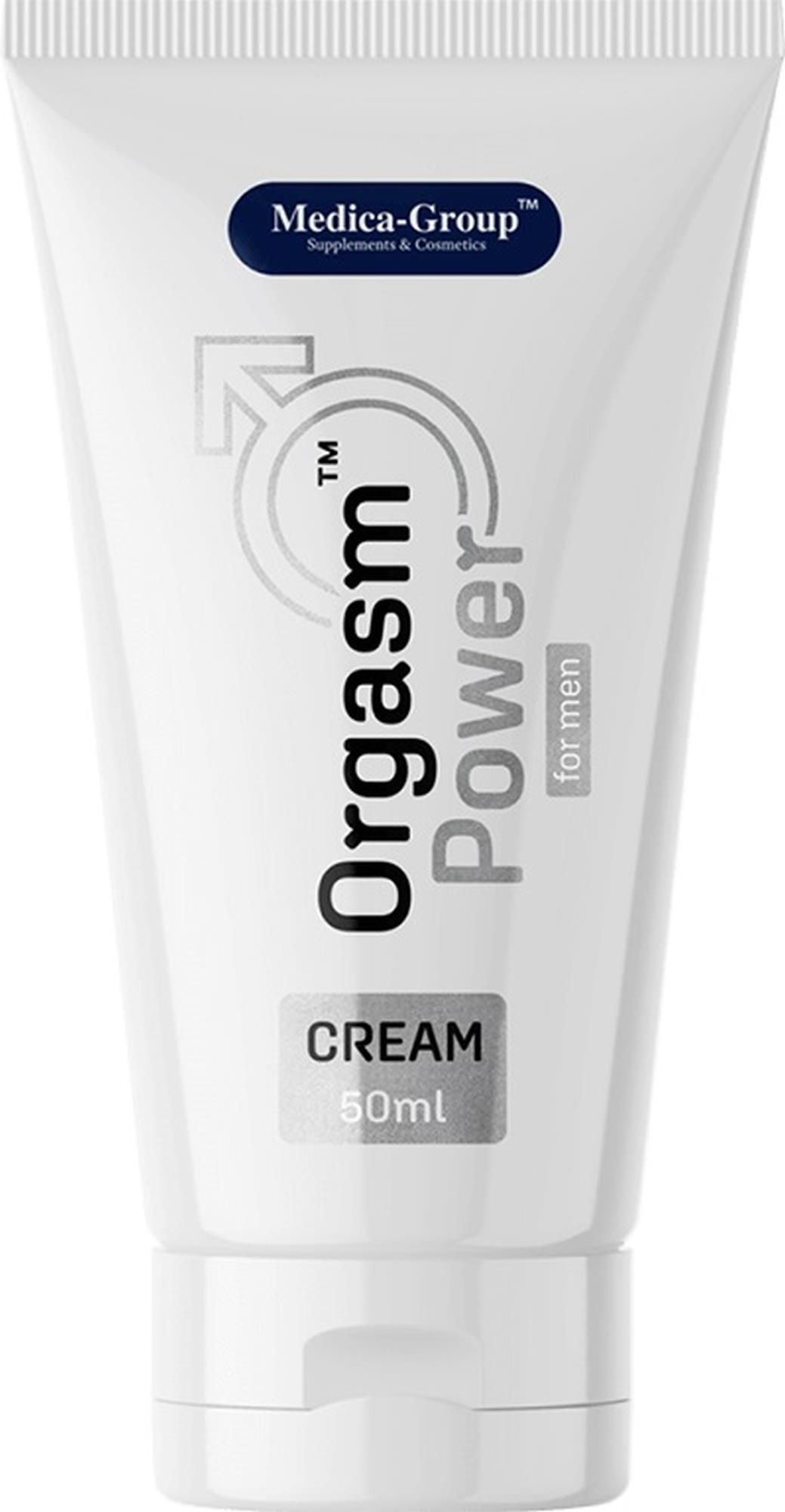 Krem wzmacniający erekcję Medica Orgasm Power Cream For Men, 50 ml