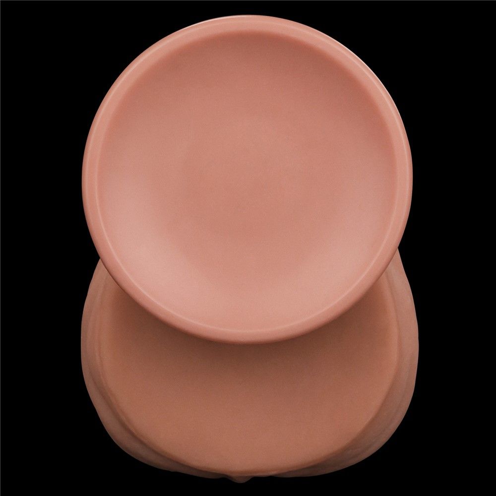 Фаллоимитатор LoveToy Sliding-Skin Dual Layer Dong King Sized, 36 см (телесный)