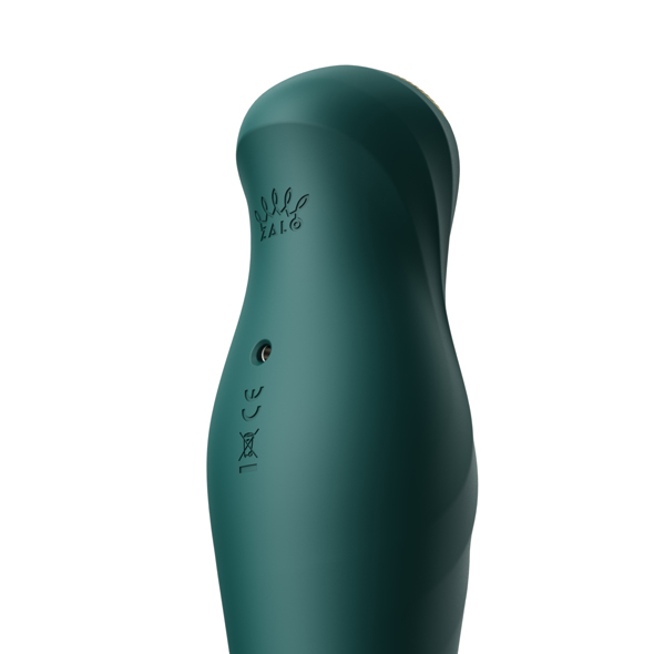 Вибратор Zalo King Vibrating Thruster, 30,2 см (зеленый)