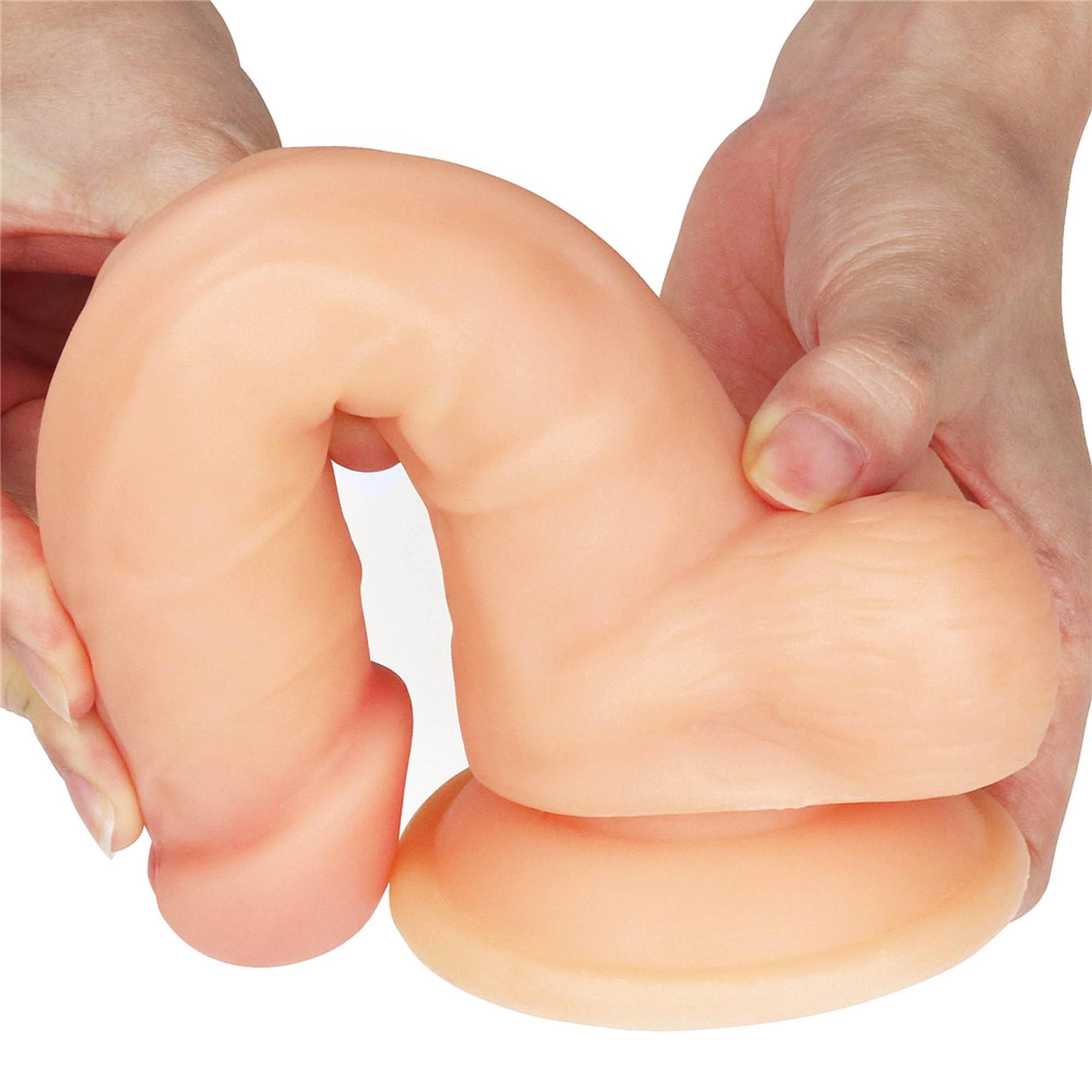 Страпон LoveToy Easy Set As Pic, 20 см (телесный)