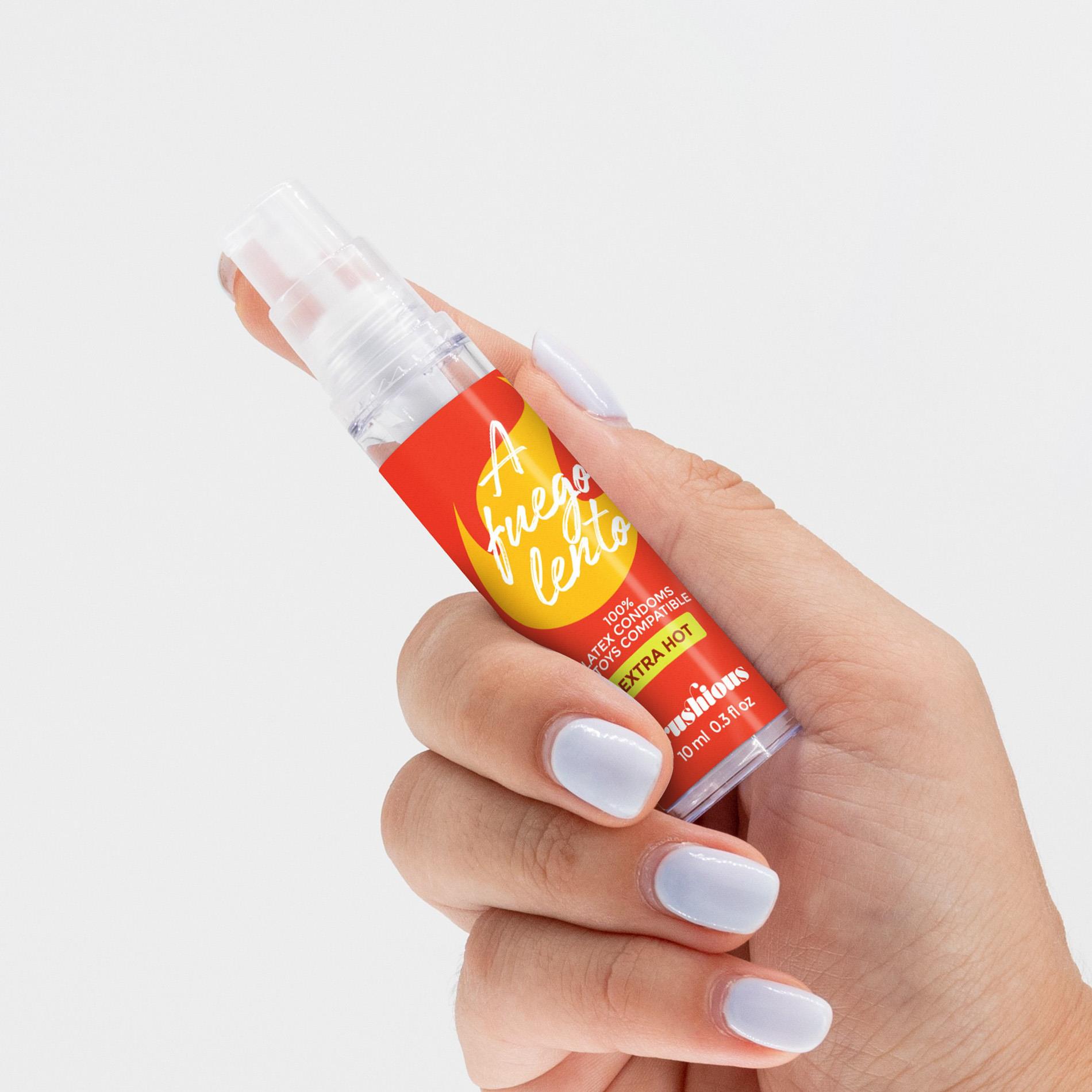 Лубрикант Crushious A Fuego Lento Extra Hot, 10 мл