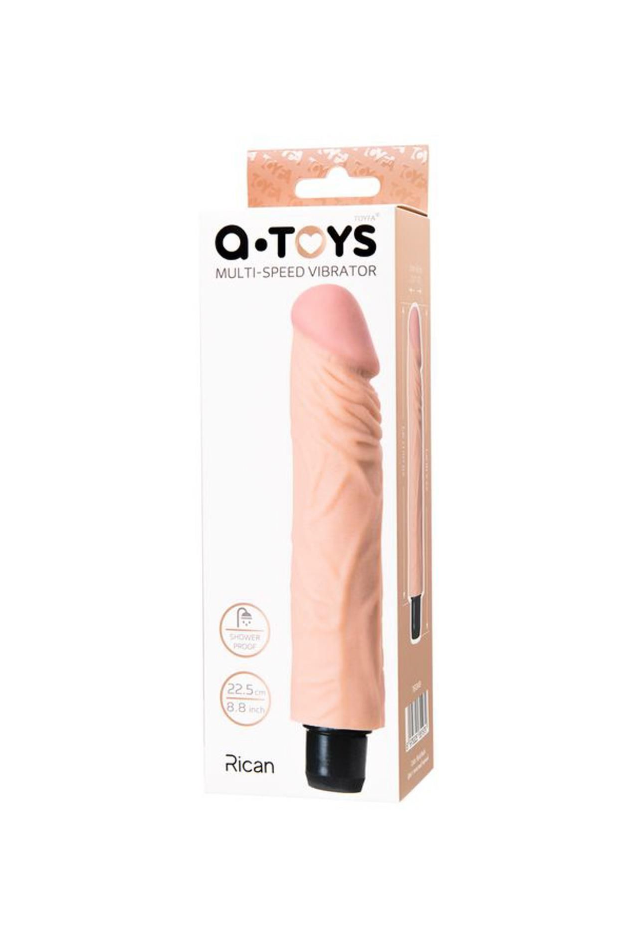 Wibrator A-Toys Real Vibrator, 22.5 cm (w kolorze cielistym)