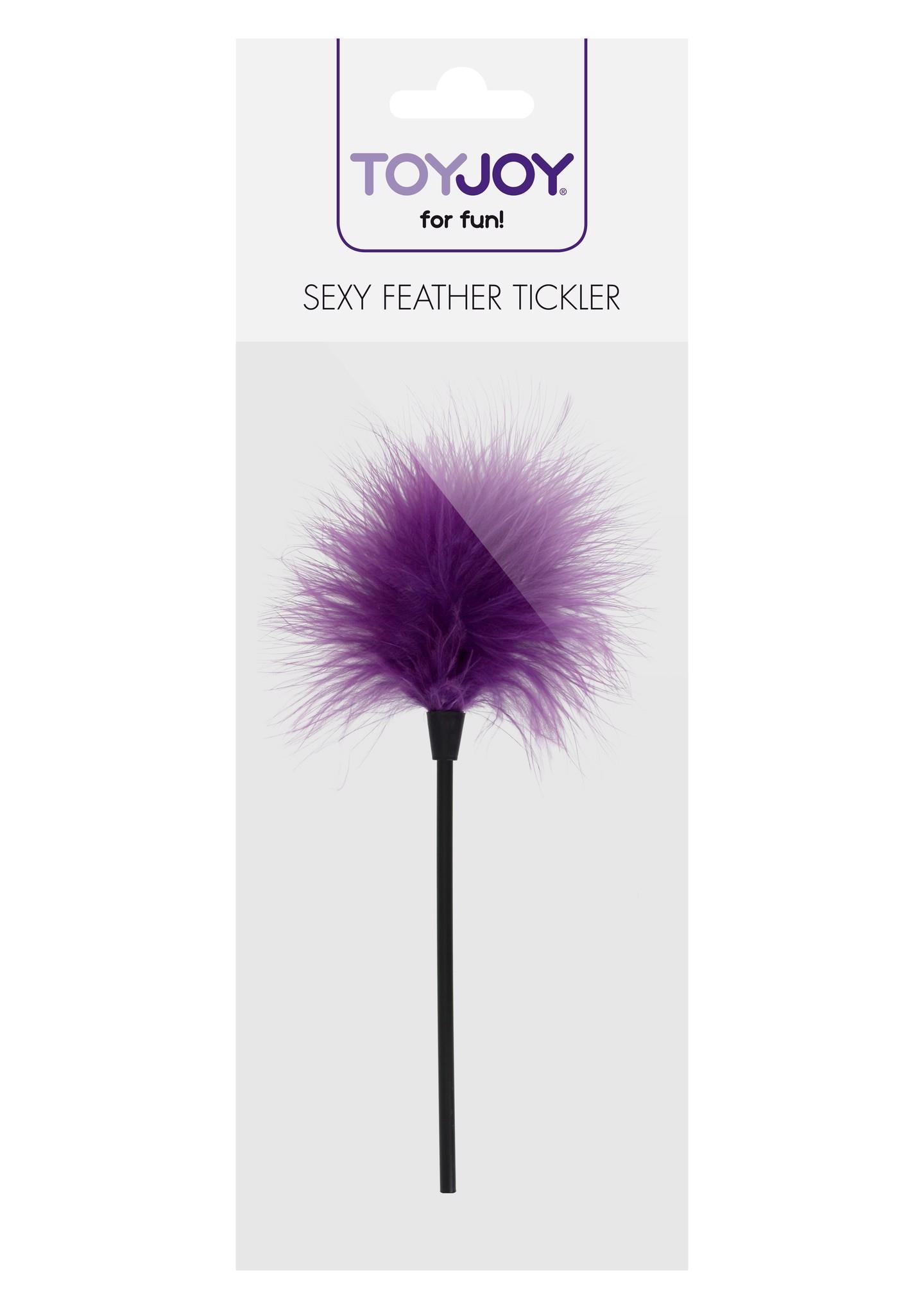 Тиклер-перо Sexy Feather, 22 см (фиолетовый)