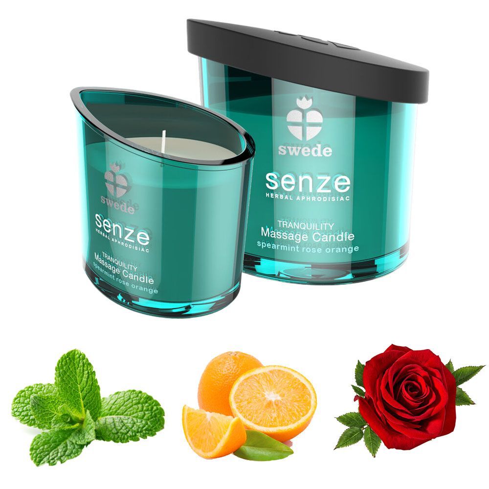 Массажная свеча Senze Tranquility Massage Candle, 50 мл