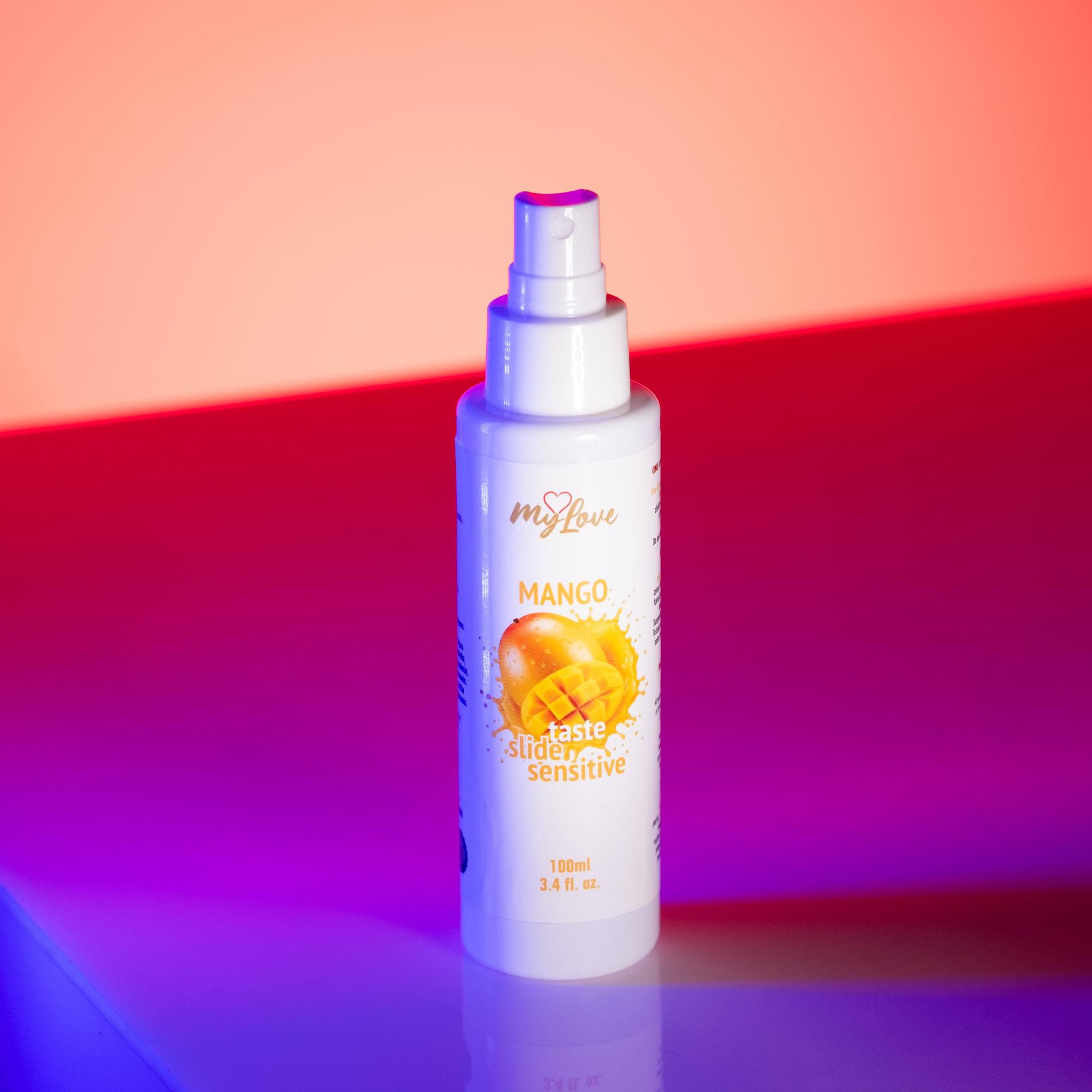 Лубрикант на водной основе MyLove Taste Slide Sensitive Mango, 100 мл