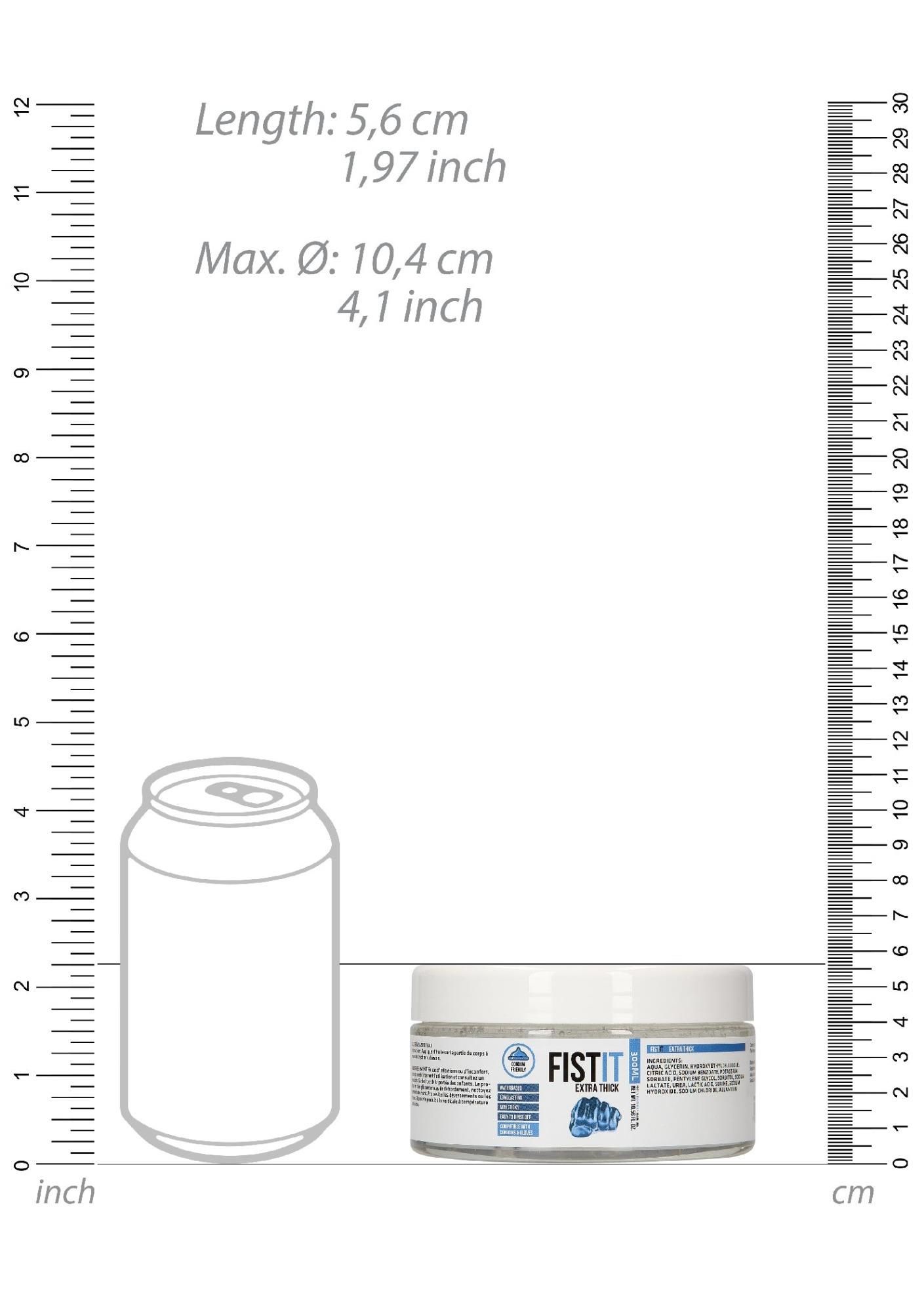 Lubrykant na bazie wody ShotsToys Fist It Extra Thick, 300 ml