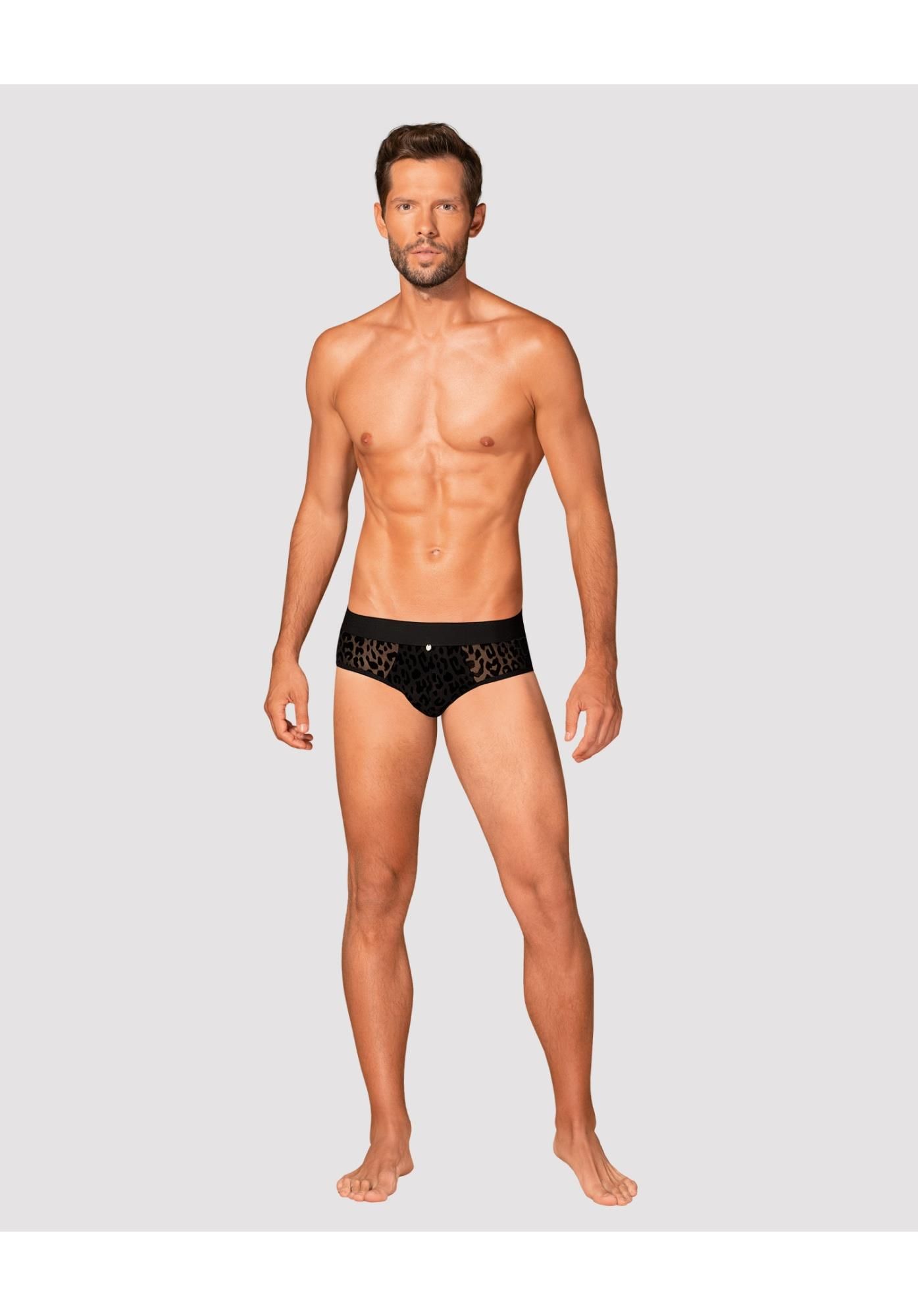 Мужские трусы Obsessive Azmeron Jockstrap, S/M (черный)
