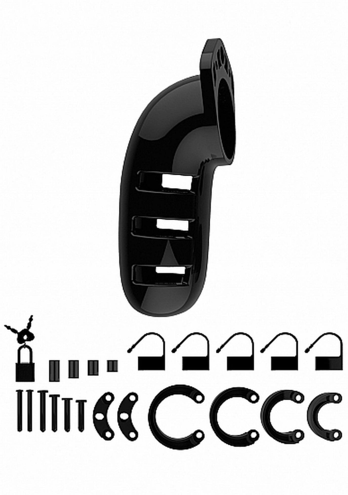 Пояс верности для мужчин ManCage 06 Chastity Cage, 14 см (черный)