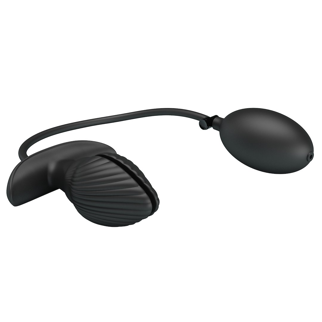 Korek analny Pretty Love Manson, 9,6 cm (czarny)