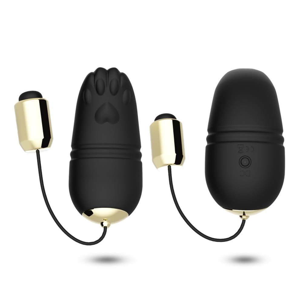 Виброяйцо B - Series Joy Kitty, 7.3 см (черный)