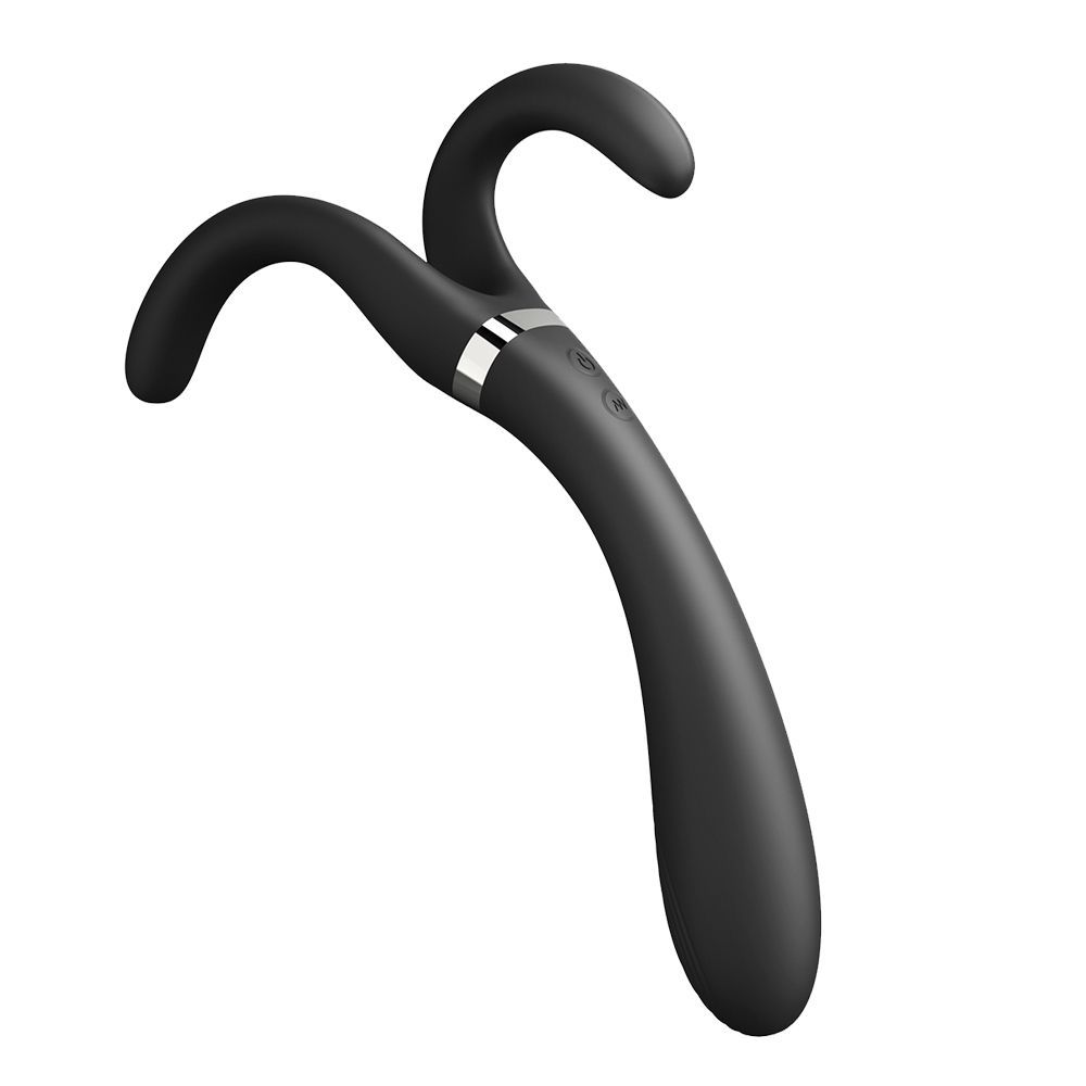 Elastyczny wibrator uniwersalny Dorcel Infinite Joy, 28,2 cm (czarny)