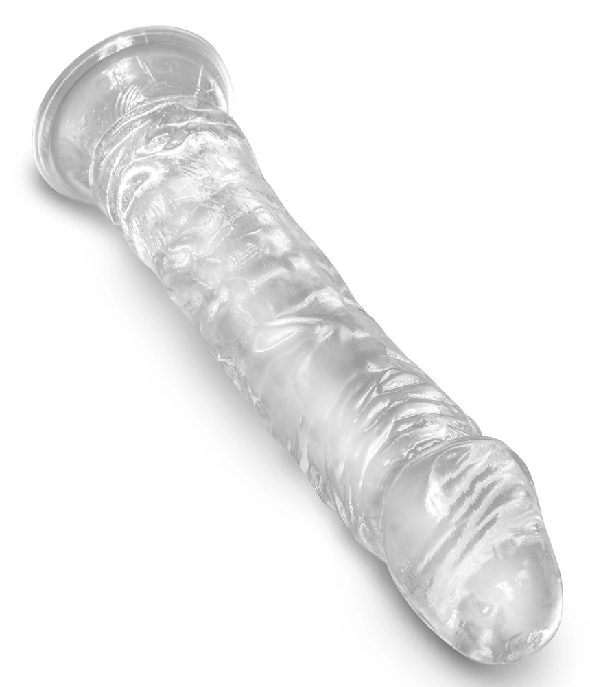 Dildo Pipedream King Cock 8 Inch, 21,6 cm (przezroczysty)