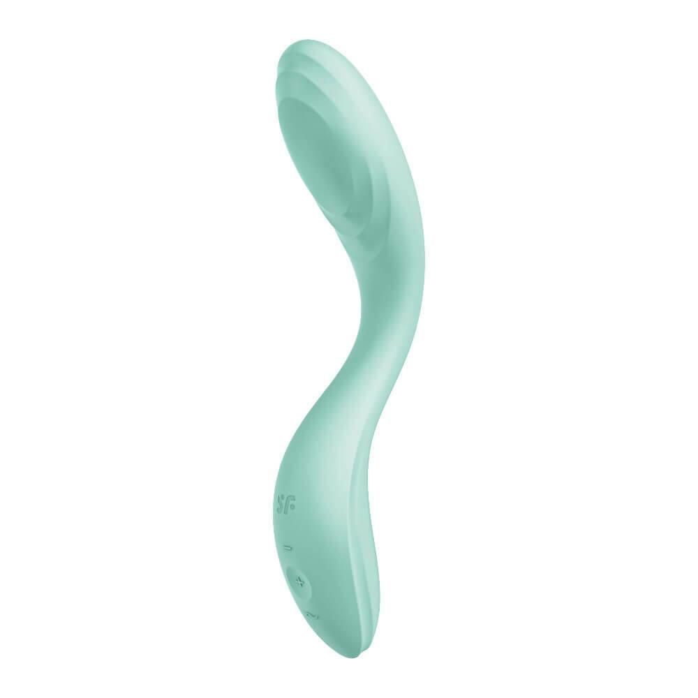Вибратор для точки G Satisfyer Rrrolling Pleasure, 22 см (мятный)