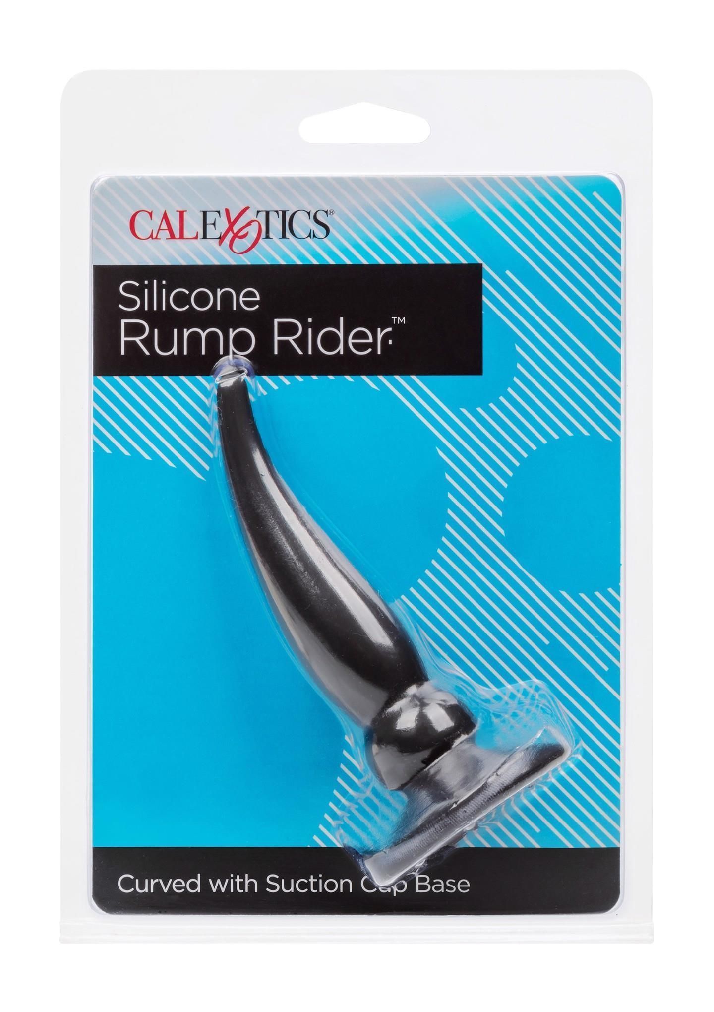 Анальна пробка CalExotics Pump Rider, 11 см (чорний)