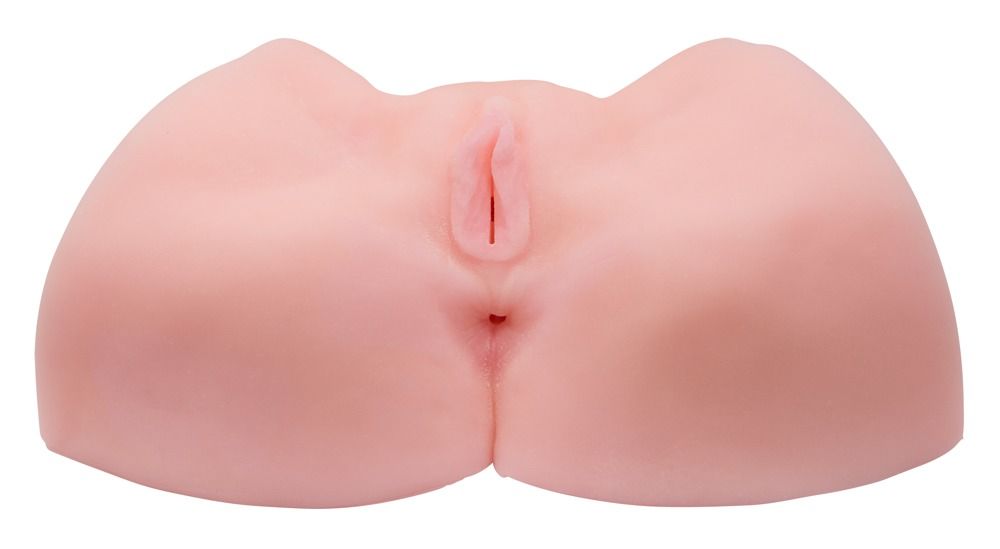 Реалістичний мастурбатор Oxana Pussy and Ass (тілесний)