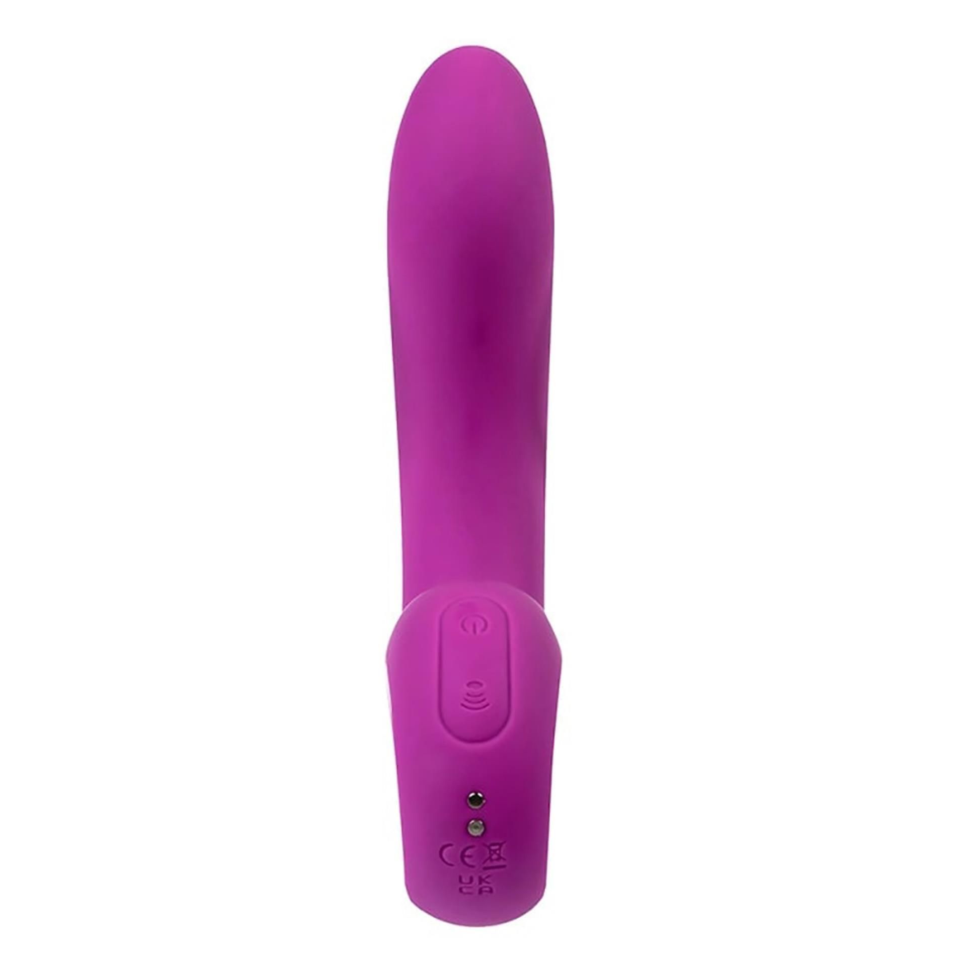 Вибратор Fantasy Gaia G spot, 18 см (фиолетовый)