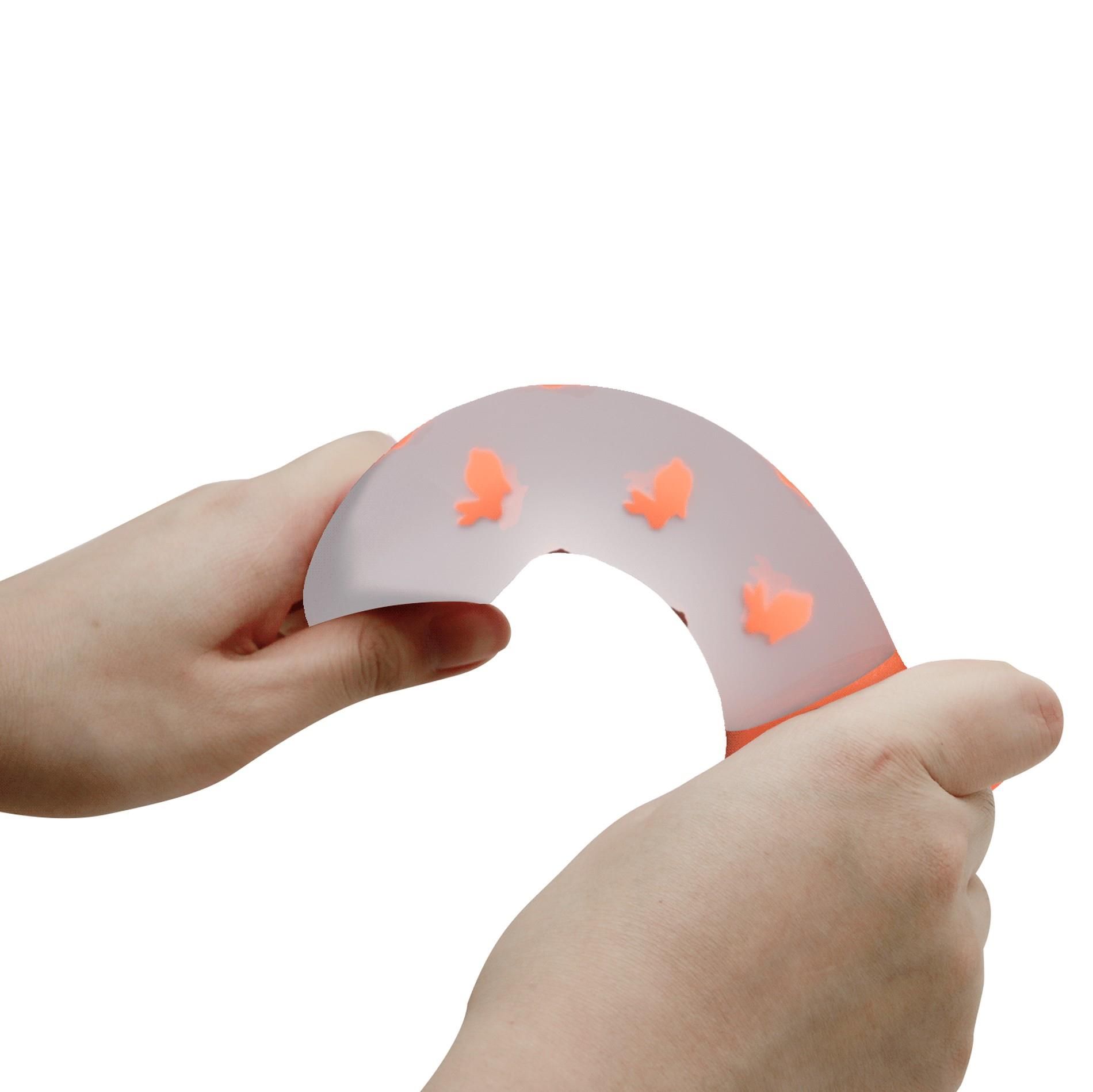 Фаллоимитатор Pretty Love Magical Nightfall, 17 см (оранжевый)