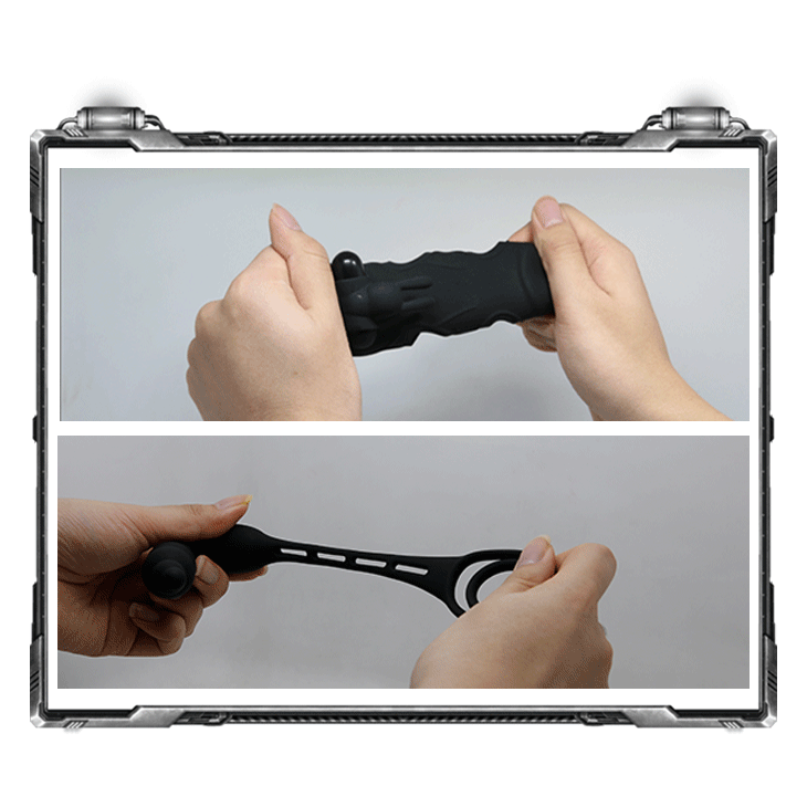 Zestaw zabawek erotycznych Pretty Love Master Hunter, 4 szt (czarny)