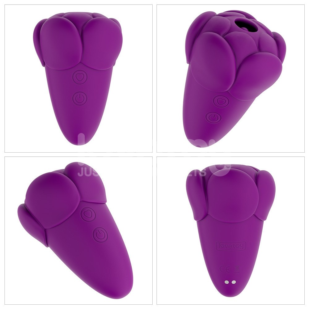 Вибратор для клитора Love Toy Flicker, 9.7 см (фиолетовый)