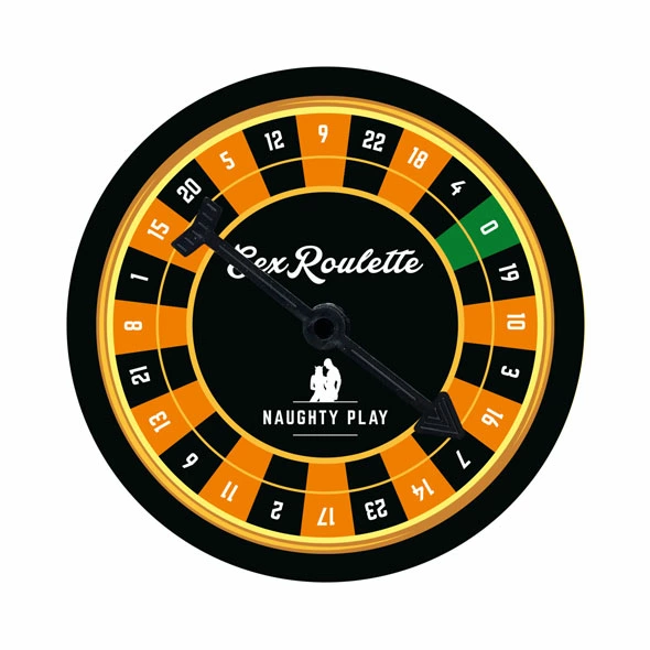 Gra erotyczna Tease & Please Sex Roulette Kamasutra (pomarańczowy)