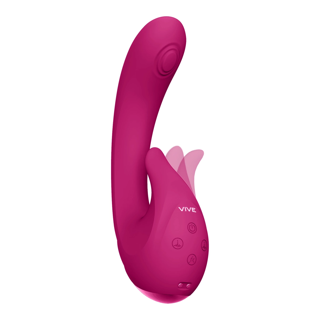 Wibrator Vive Miki, 22 cm (różowy)