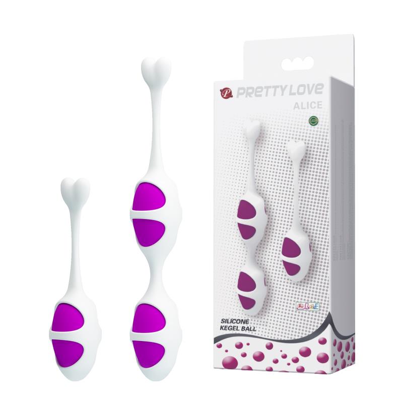 Вагинальные шарики Pretty Love Alice, 20,5 см (мульти)