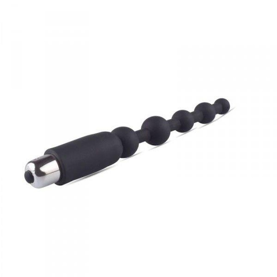 Анальный вибратор Toyz4lovers Anale Pearls, 19.5 см (черный)