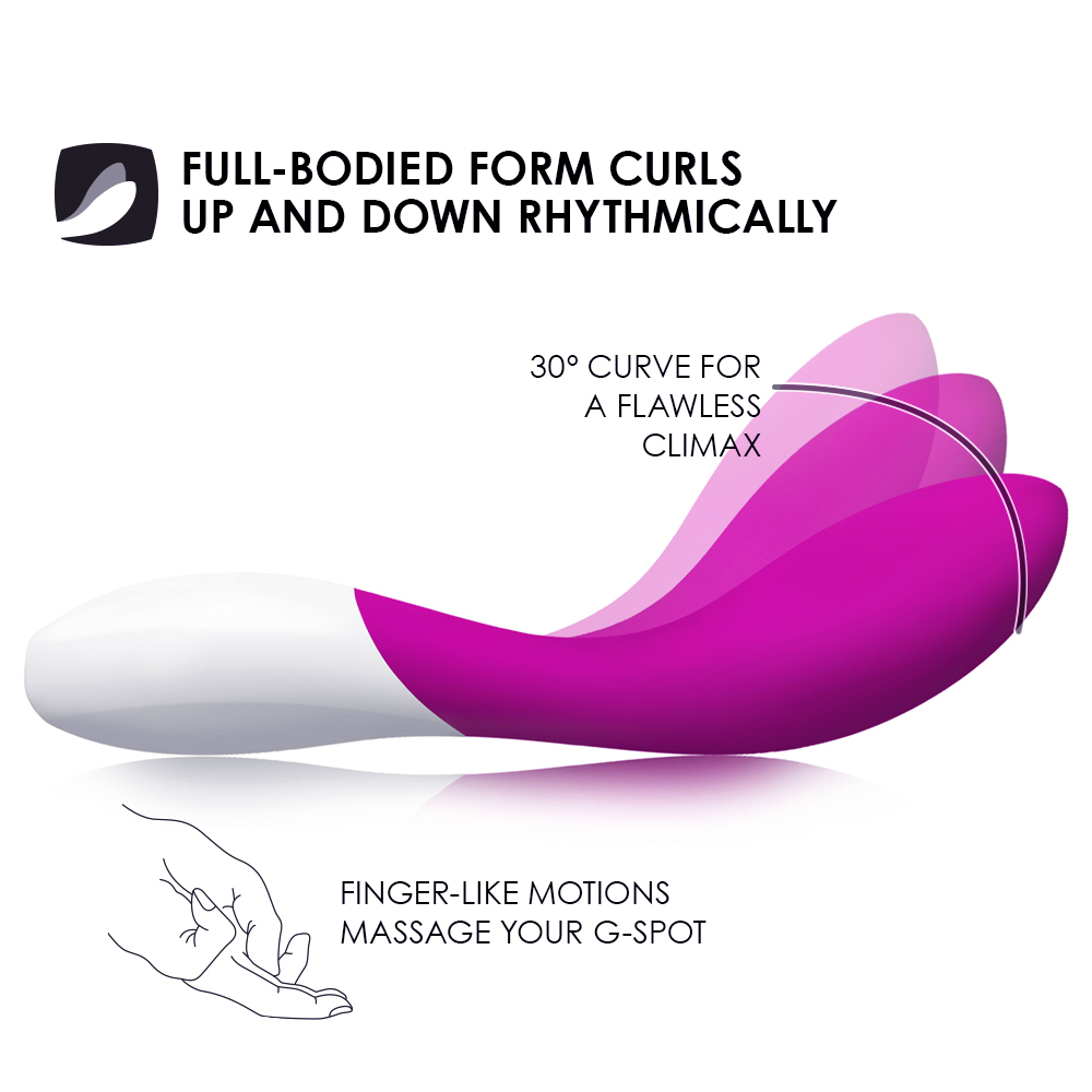 Вибратор Lelo Mona Wave, 19,5 см (розовый)