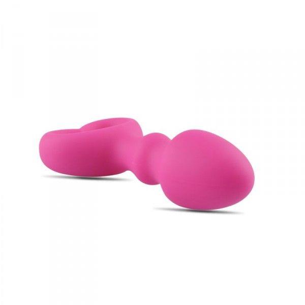 Анальна пробка Toyz4lovers Heart Clip Tip, 9 см (рожевий)
