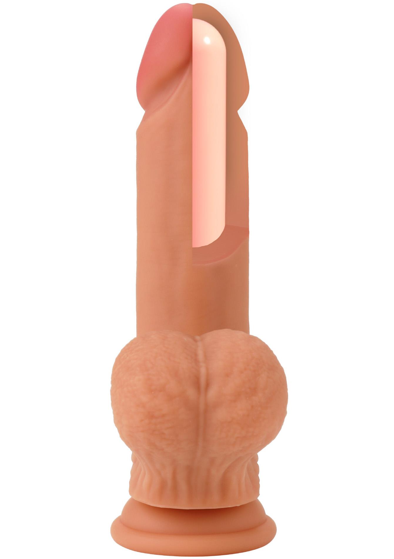 Фаллоимитатор Hidden Desire Realistic Dildo, 19 см (телесный)