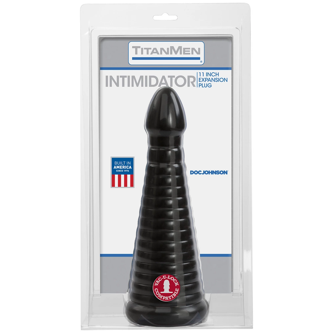 Korek analny Doc Johnson Titanmen Tools Intimodator, 28 cm (czarny)