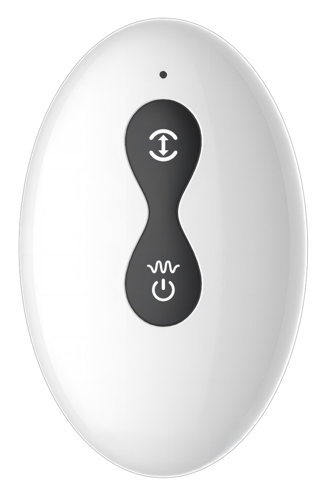 Стимулятор простаты B - Series Cute Dual Tapping Anal, 10.1 см (черный)