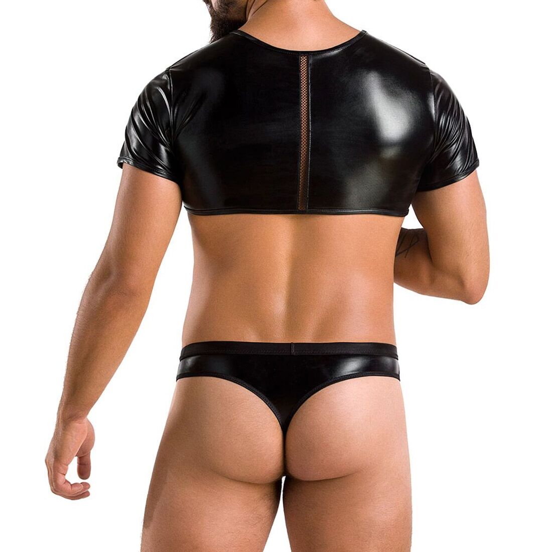 Komplet bielizny Passion 057 Peter, L/XL (czarny)