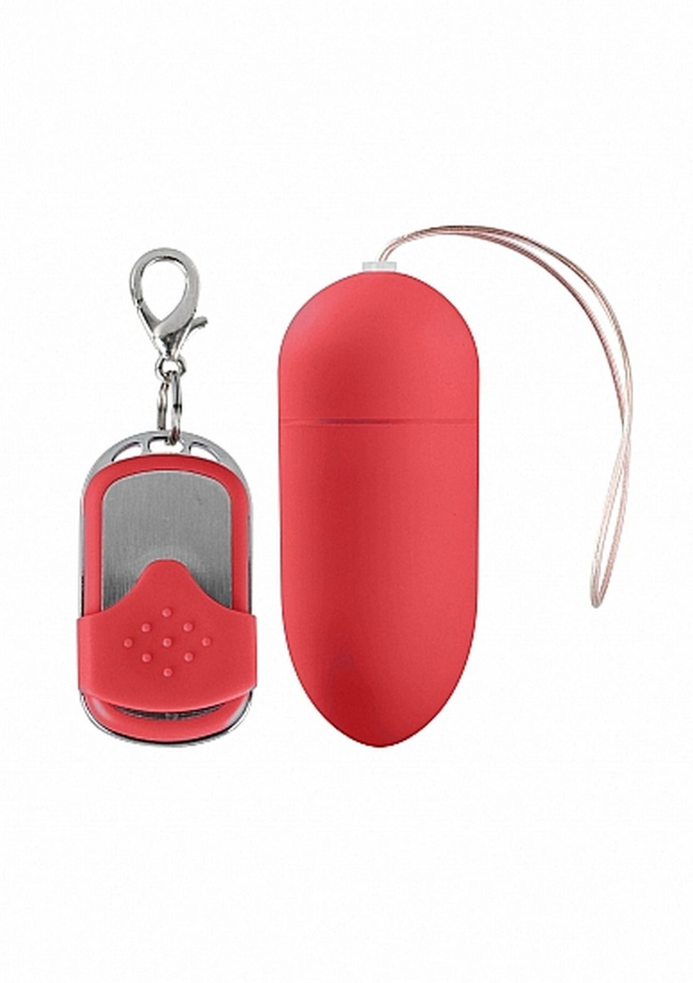 Wibrujące jajeczko ShotsToys Remote Vibrating Egg, 8 cm (różowy)