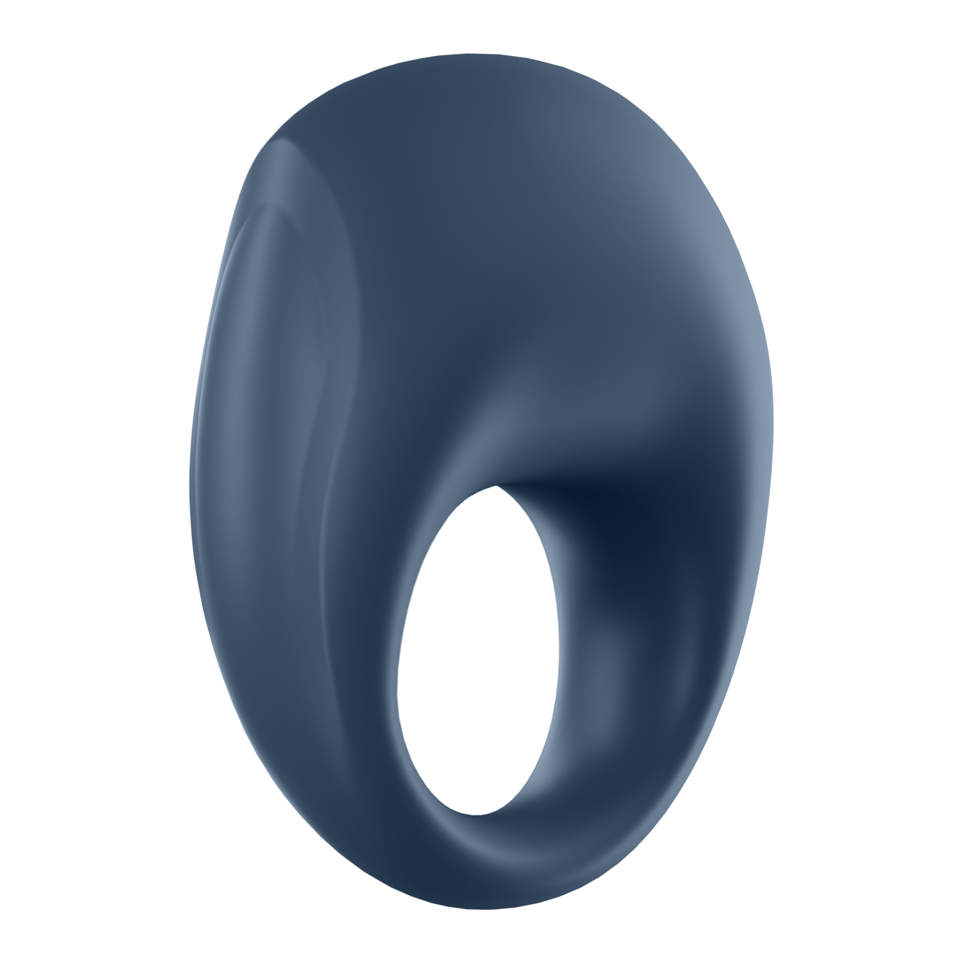 Эрекционное кольцо Satisfyer Strong One Ring Vibrator, 7,4 см (синий)