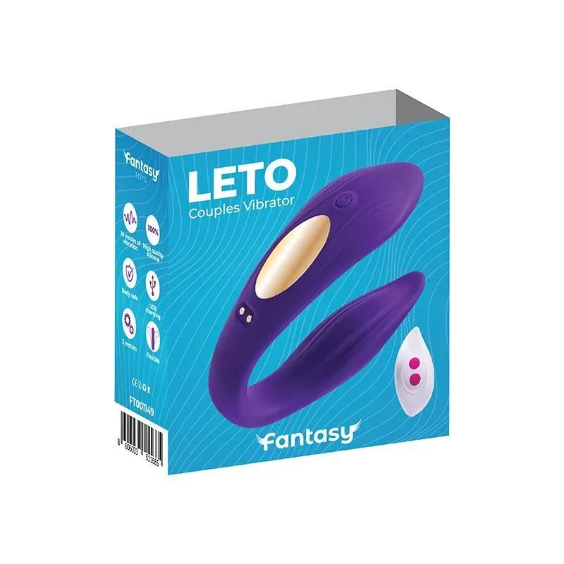 Вибратор Fantasy Leto Stimulator, 8 см (фиолетовый)