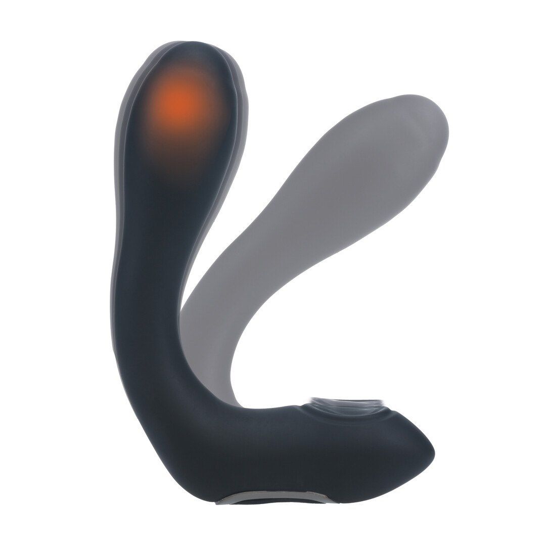 Shots Rechargeable Bendable Prostate Stimulator - Stymulator prostaty, Czarny
