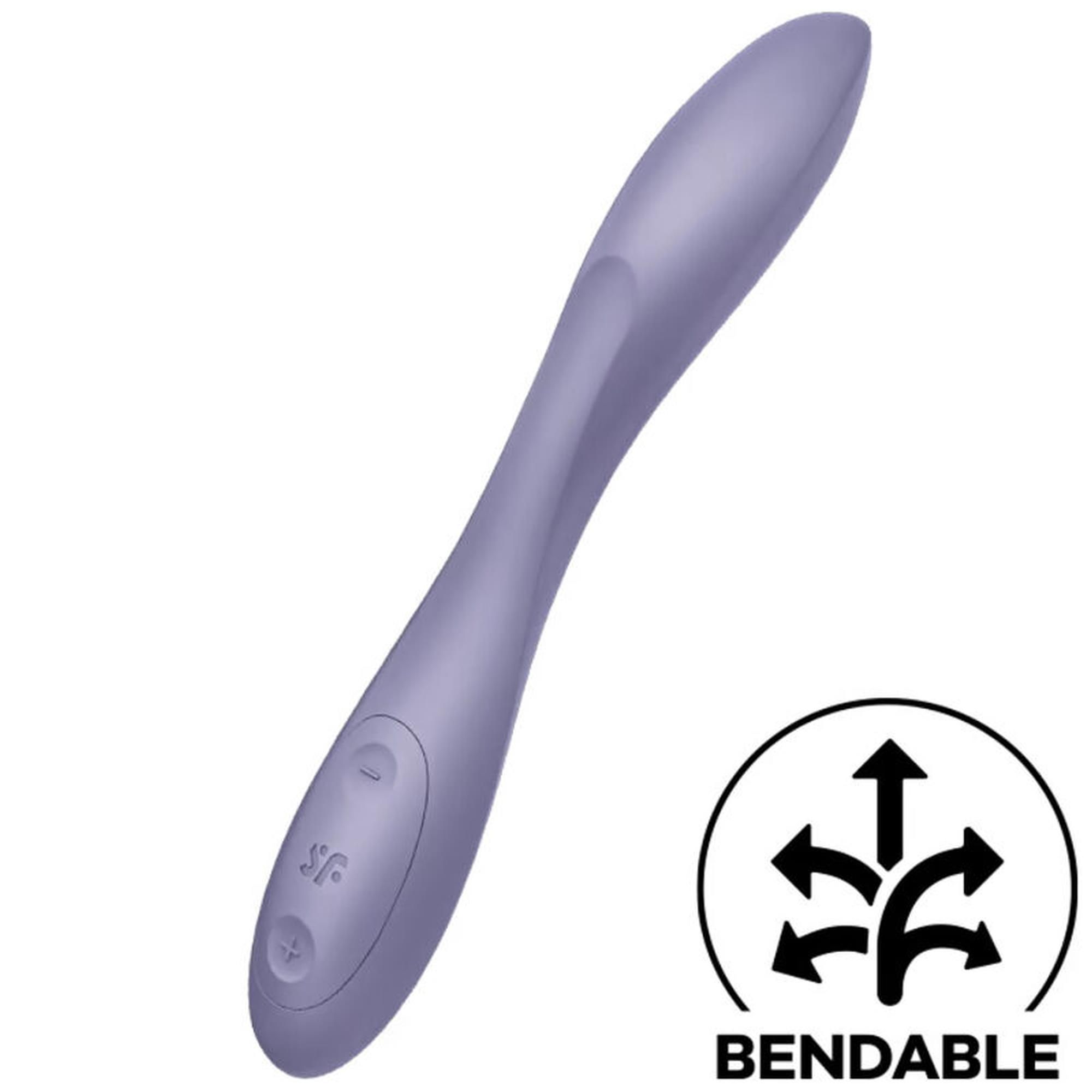 Гнучкий вібратор Satisfyer G-Spot Flex 2, 19.5 см (бузковий)