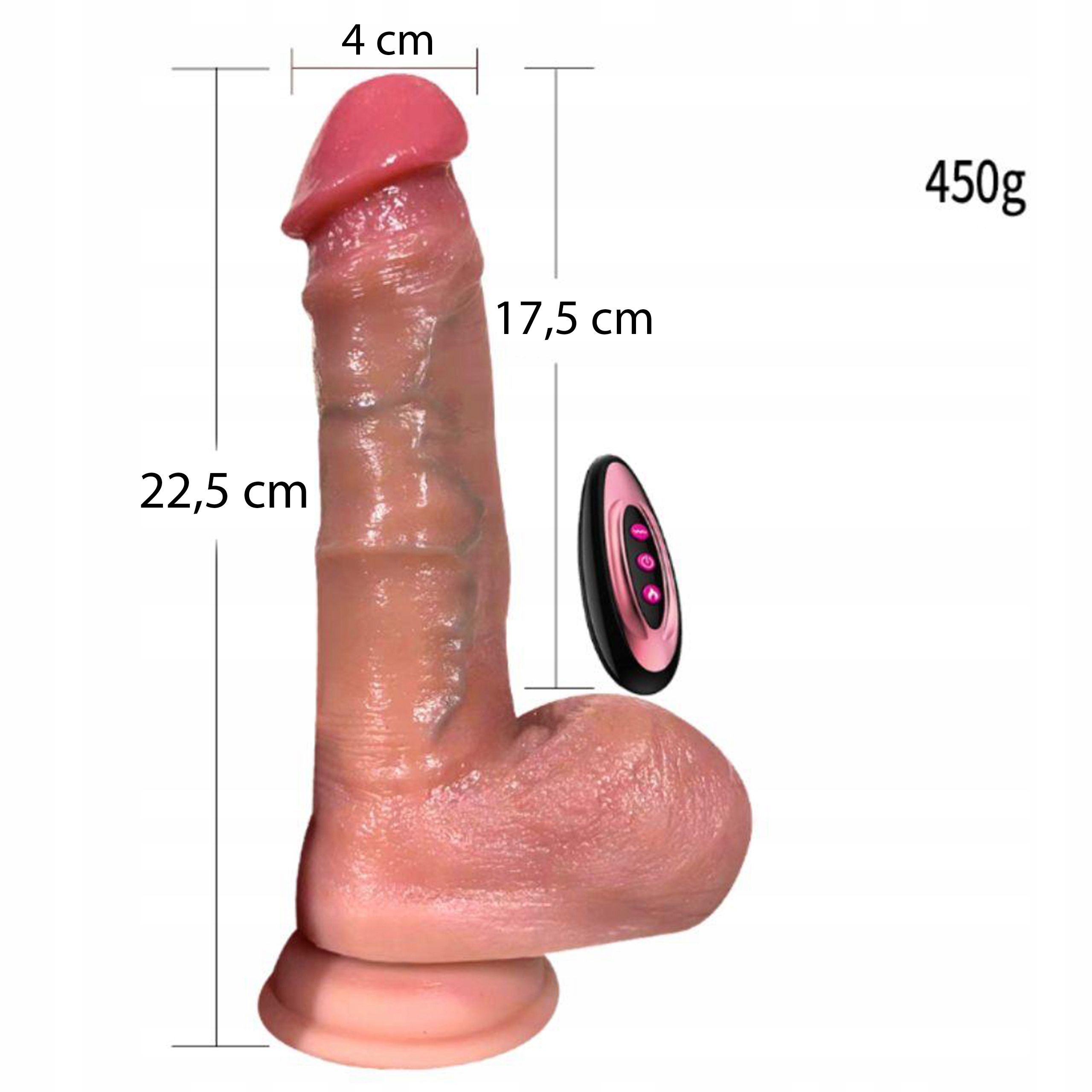 Вибратор B - Series Lyla Ultra Thrust, 22.5 см (телесный)