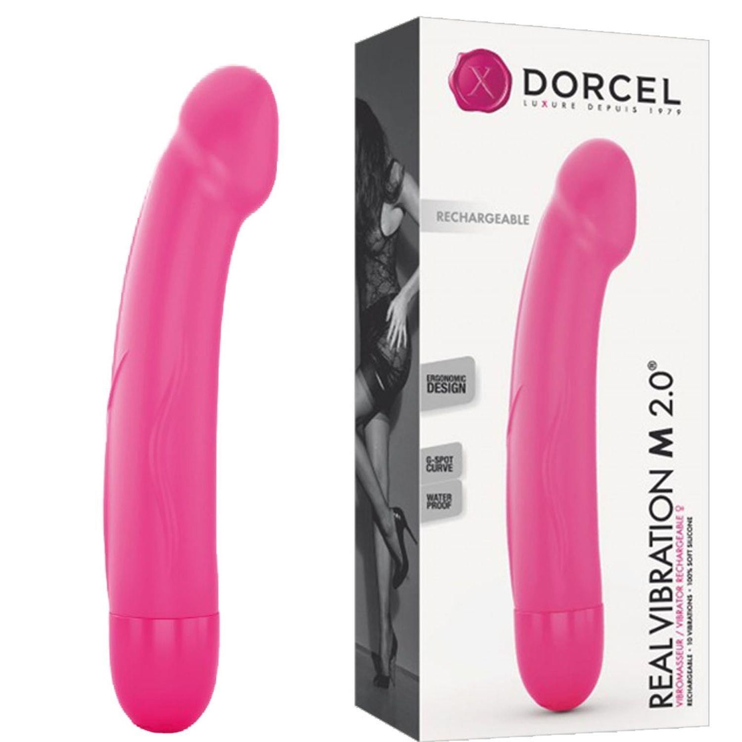 Wibrator punktu G Dorcel Real Vibration Magenta 2.0, 22 cm (różowy)