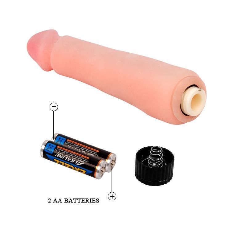 Вибратор Mutlispeed Flexible Vibrator, 23,5 см (телесный)