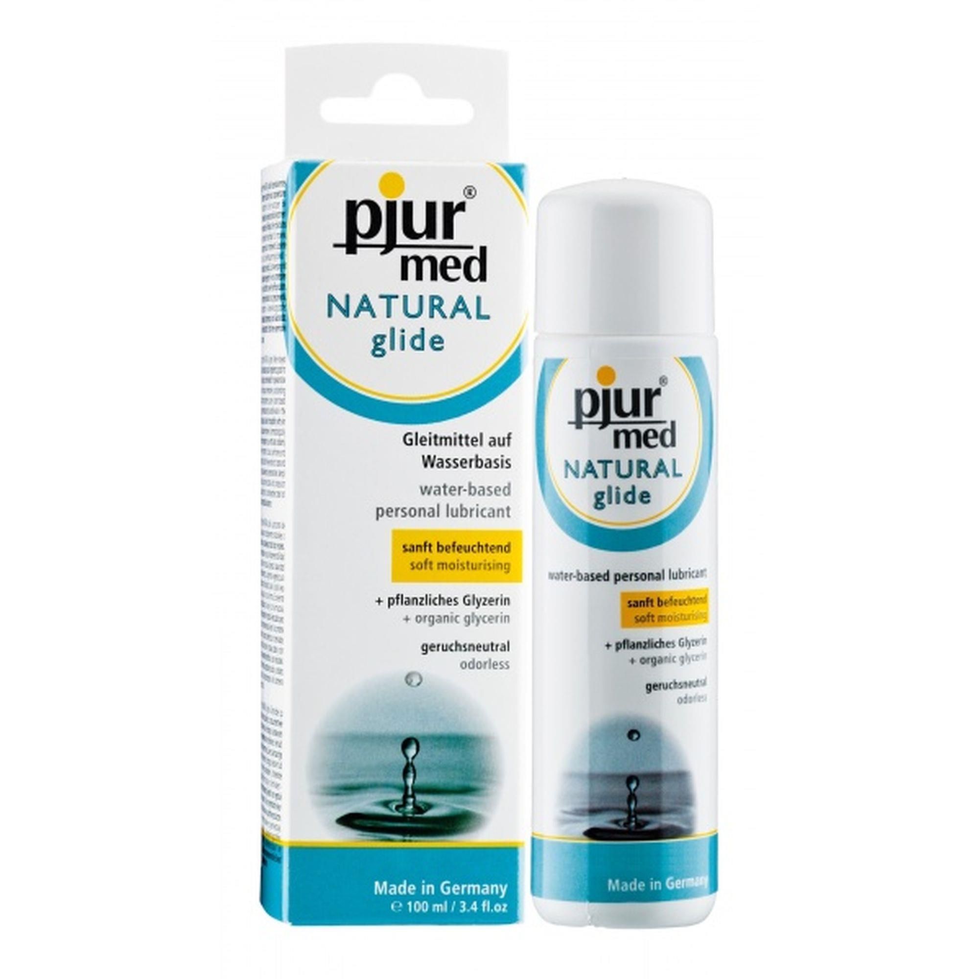Лубрикант на водной основе Pjur Med Natural Glide, 100 мл