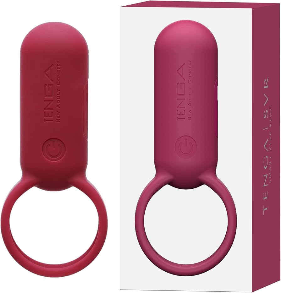 Виброкольцо Tenga SVR, 9 см (красный)