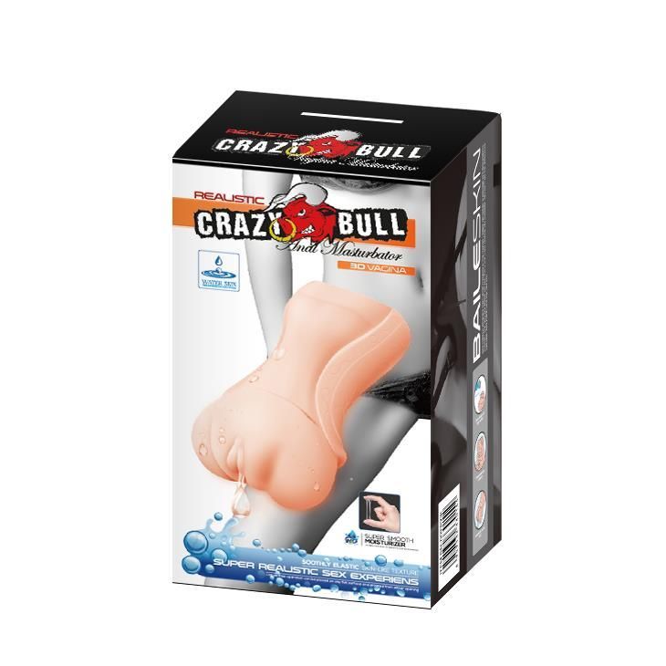 Мастурбатор Crazy Bull 3D Vagina (телесный)