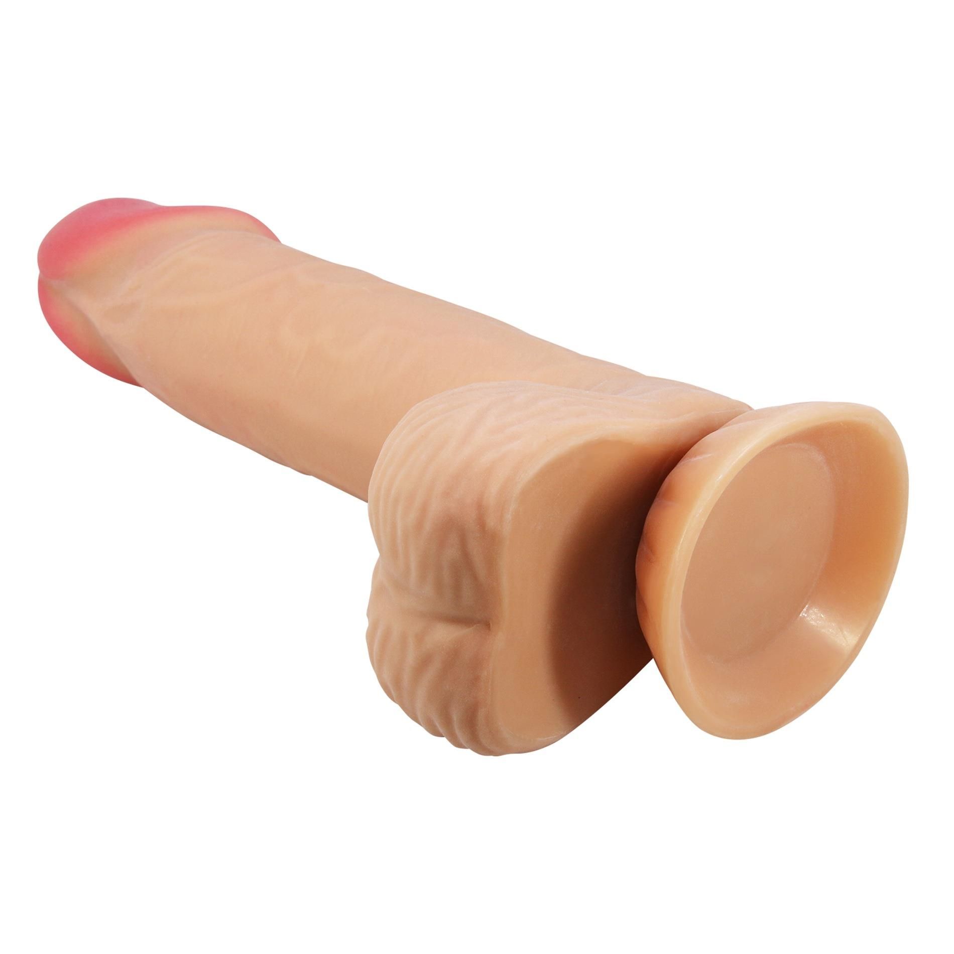Фаллоимитатор Baile Sliding Skin Bendable 8.1'', 20.6 см (телесный)
